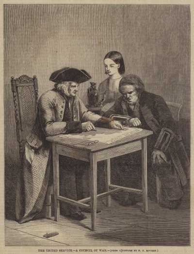 El Servicio Unido, un Consejo de Guerra de Henry Parsons Riviere